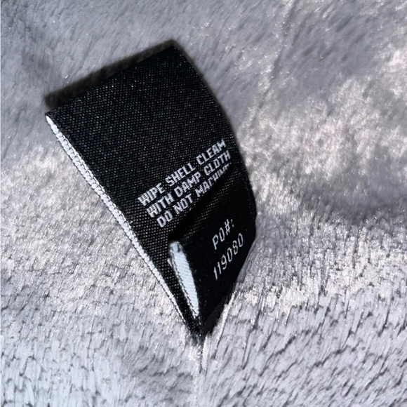 Jou Jou Vegan Leather Moto Jacket Gray Women’s Medium New With Tags - Picture 12 of 16